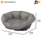 Ferplast Cushion Sofa 12 Feliratos rögzíthető kutyapárna