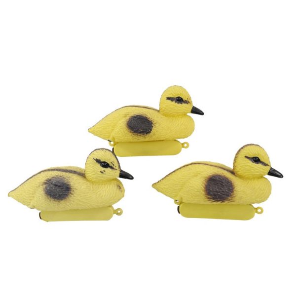 Sárga kiskacsa dekorációs figura 13 x 7 x 7 cm
