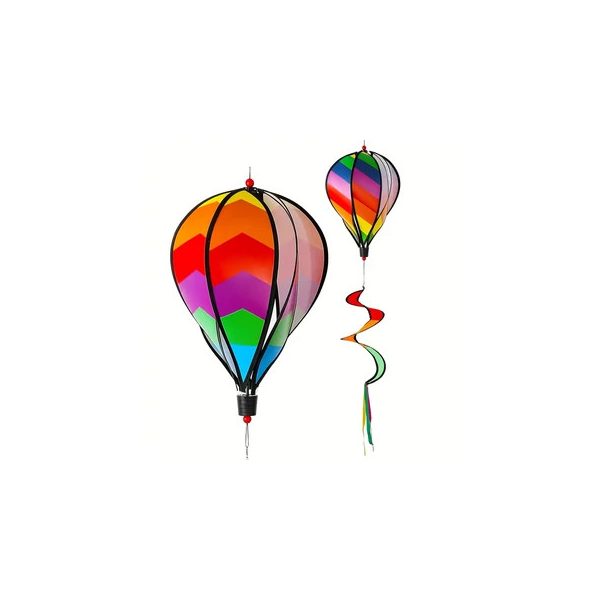 Madárriasztó ballon színes, szivárványos