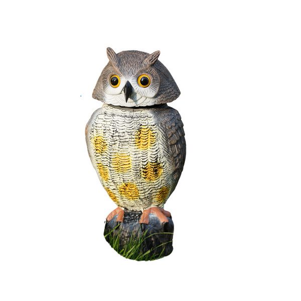 Bagoly forgó fejjel 20x19x39 cm R022