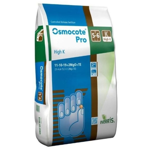 Osmocote Pro High K műtrágya, 25 kg (8-9 hónap hatástartam), Everris