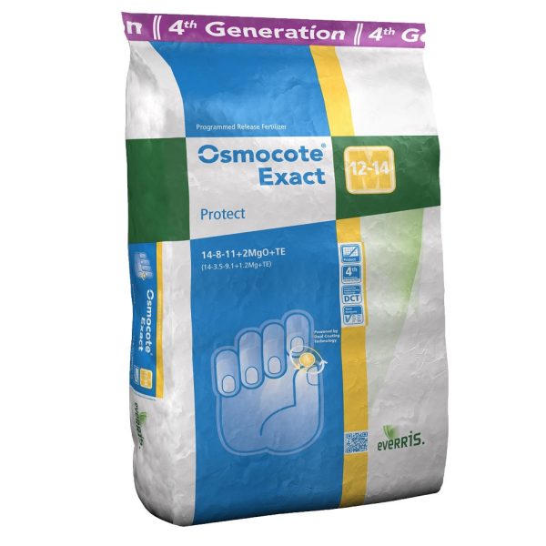 Osmocote Exact Protect műtrágya, 25 kg (8-9 hónap hatástartam), Everris