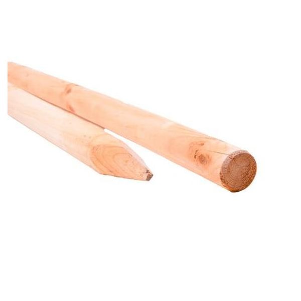 Támasztó gömbölyű facölöp á.6cm-m.250cm -100db/raklap