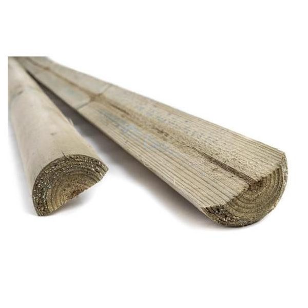 Támasztó félgömbölyű facölöp á.6cm-m.250cm/378-raklap