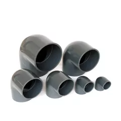 PVC könyök idom 90mm