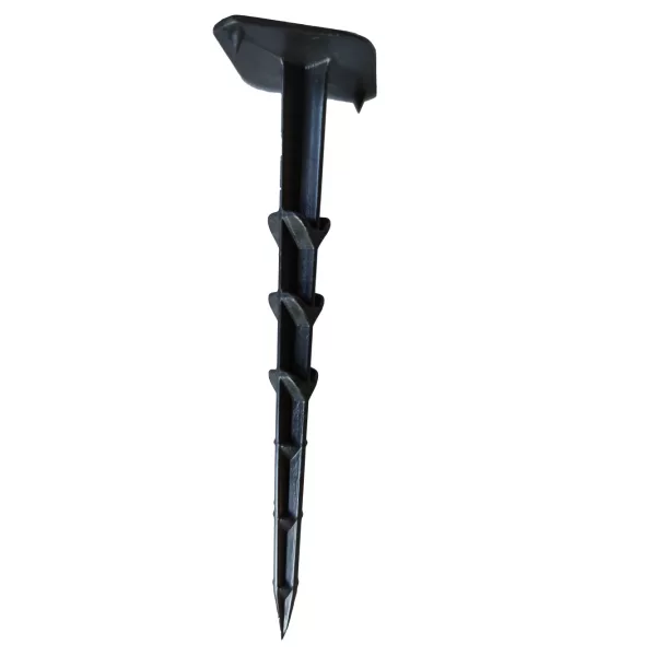 ALP Leszúró tüske 12,5 cm geotextília, fátyolfólia, agroszövet, vakondháló, ágyásszegély, lombvédő hálóhoz