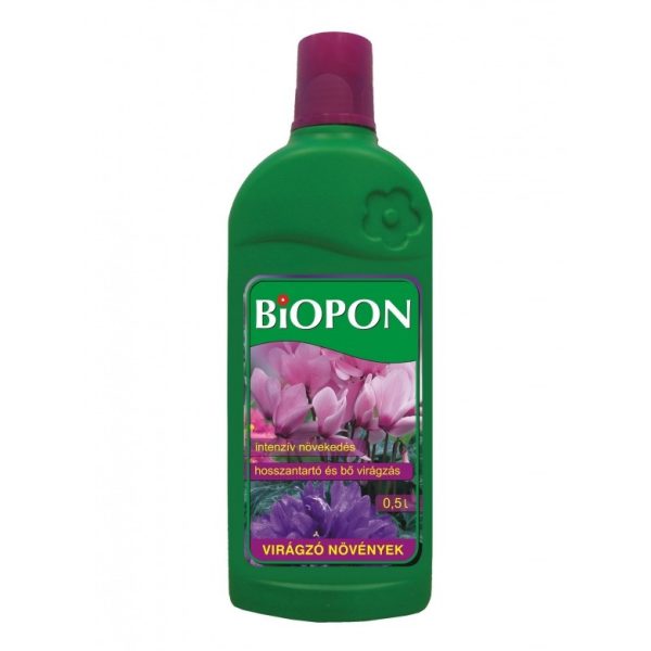 Biopon virágzó növény tápoldat 0,5 l