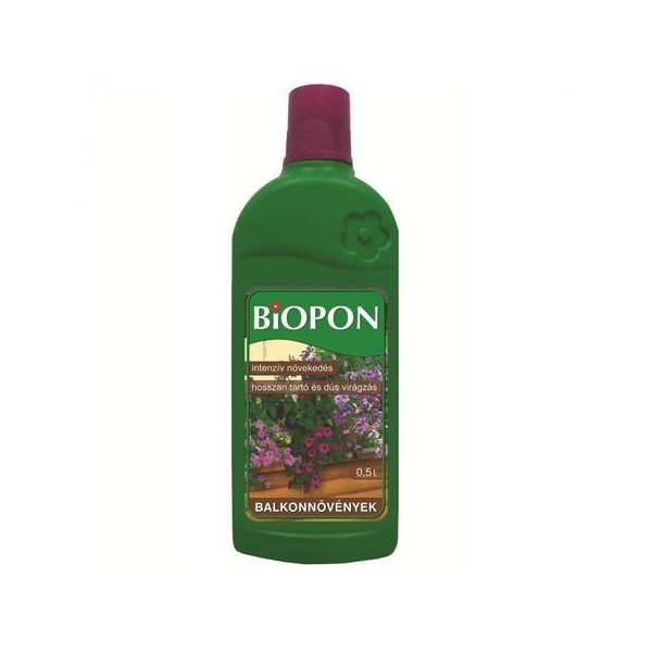 Biopon balkonnövények tápoldat 0,5l