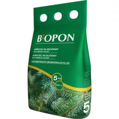   Biopon tűlevelű, fenyő barnulása elleni növénytáp 5 kg