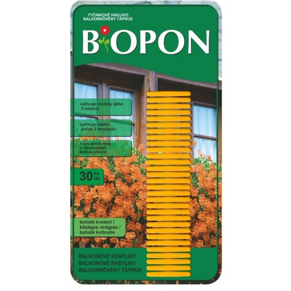 Biopon balkonnövény táprúd