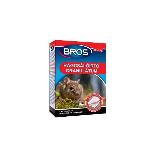 Bros rágcsálóírtó granulátum 140g