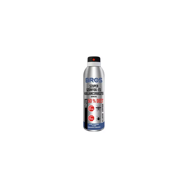 Bros szúnyog és kullancsriasztó trópusi aerosol 50% DEET 180ml