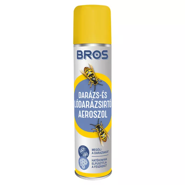 Bros darázs és lódarázsírtó aeroszol ÚJ 300ml (12db/krt)