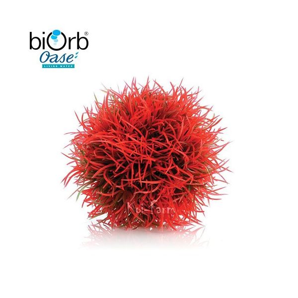 Gömb alakú növény dekoráció – vörös – 9 cm – biOrb