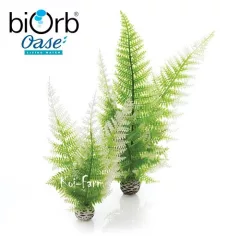 Páfrány dekoráció – tél – 28,5 cm – 2db – biOrb