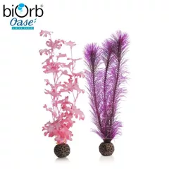   Tengeri hínár dekoráció –  pink – közepes – 2 db – biOrb