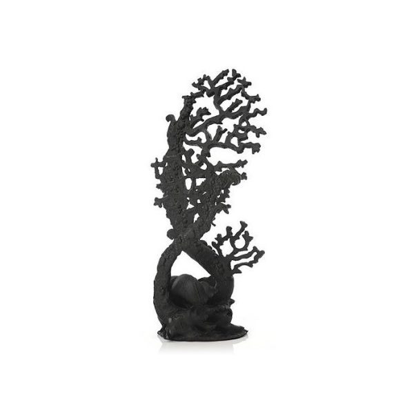 Legyezőkorall dekoráció – fekete – 41 cm – biOrb