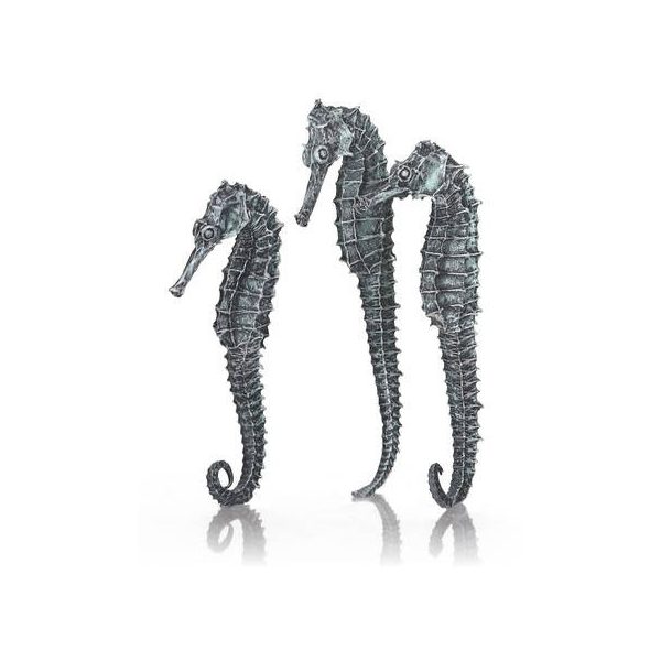 biOrb Seahorses 3 darabos metallic black