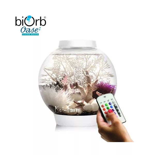 biOrb Classic MCR akvárium 15 liter - színes LED - fehér