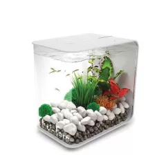   biOrb FLOW 15 akváriumkészlet LED világítással – 15 liter – fehér