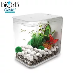   biOrb FLOW akváriumkészlet LED világítással – 30 liter – fehér