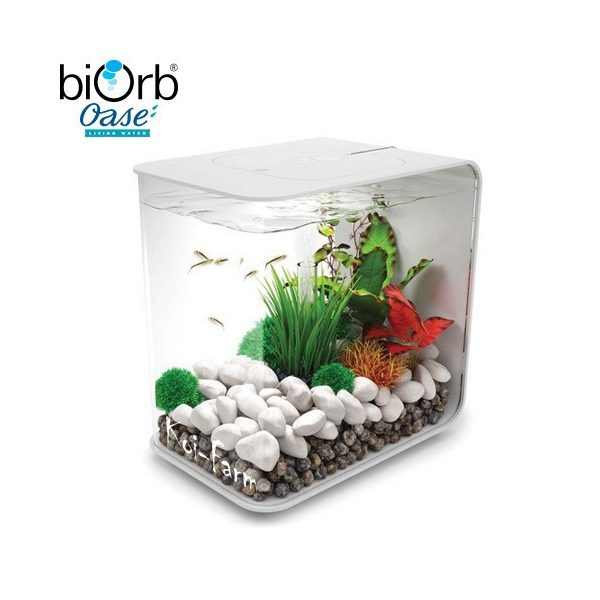 biOrb FLOW akváriumkészlet LED világítással – 30 liter – fehér