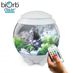  biOrb HALO 15 MCR akvárium szett színes LED világítással - 15 liter - fehér