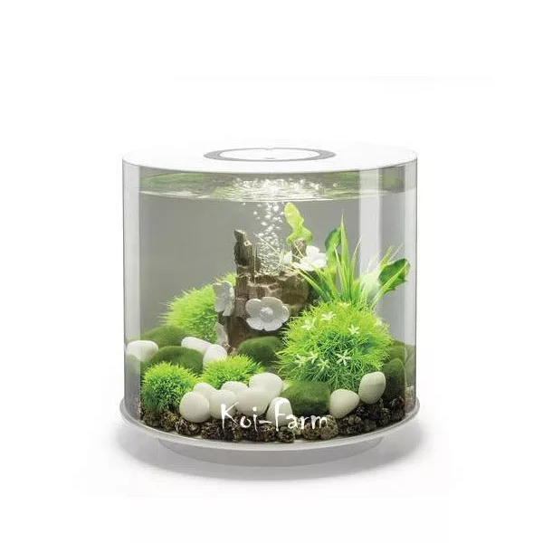 biOrb TUBE 15 akvárium szett LED világítással - 15 liter - fehér