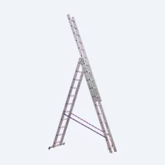   Háromrészes alumínium létra, multifunkciós - 3 x 14 fokos