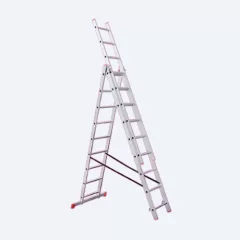   Háromrészes alumínium létra, multifunkciós - 3 x 7 fokos