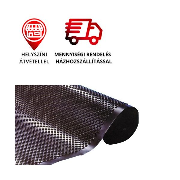 PM-8N felületszivárgó drén, dörken lemez 8 mm - 450 g/m2 - 2,5 x 20 m ár/m2 - mennyiségi kiszállítás vagy telephelyi átvétellel