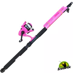   Frenetic PINK Gyerek szett 2,1m bottal, szerelékkel és zsinórral tekert orsóval