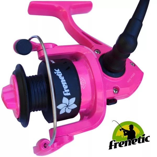 Frenetic PINK Gyerek szett 2,1m bottal, szerelékkel és zsinórral tekert orsóval