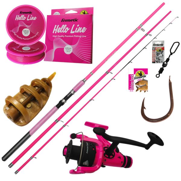 FRENETIC HELLO Feeder  szett 3,0m 80gr bottal