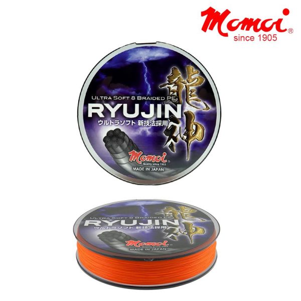Momoi Ryujin fonott zsinór narancs 0,12mm 130m