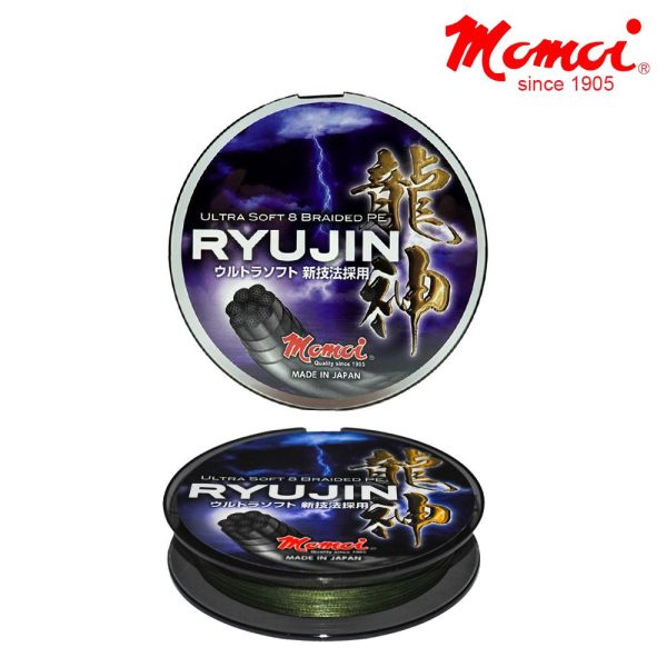 Momoi Ryujin fonott zsinór mohazöld 300m 0,57 mm