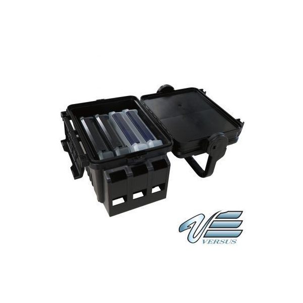 Meiho Versus VS-7055N műanyag horgász láda Fekete