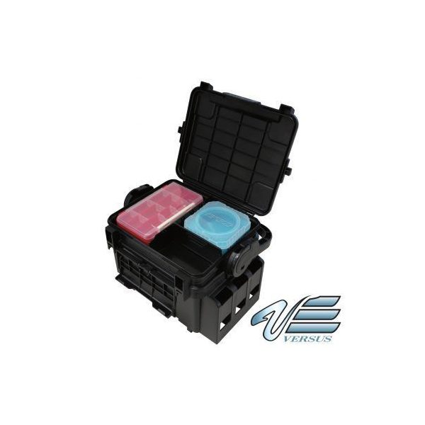 Meiho Versus VS-7055N műanyag horgász láda Fekete