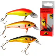 Frenetic Wobbler Archer Arany/Tricolor 6cm 3,3g