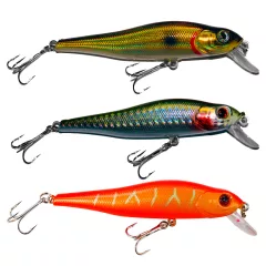 Frenetic Wobbler Clanker Ezüst/Fekete 9cm 10,8g