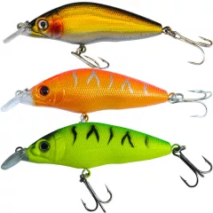Frenetic Wobbler Striper Narancs 7cm 7,8g
