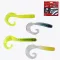 FRENETIC TWISTER Fluo sárga 7,5cm