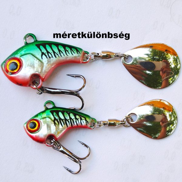 Frenetic ODA BASS 10g ezüst 25+30mm