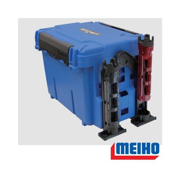 Meiho Bucket Mouth BM-7000 műanyag Horgász láda Fekete