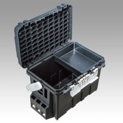 Meiho Bucket Mouth BM-9000 műanyag horgász láda fekete