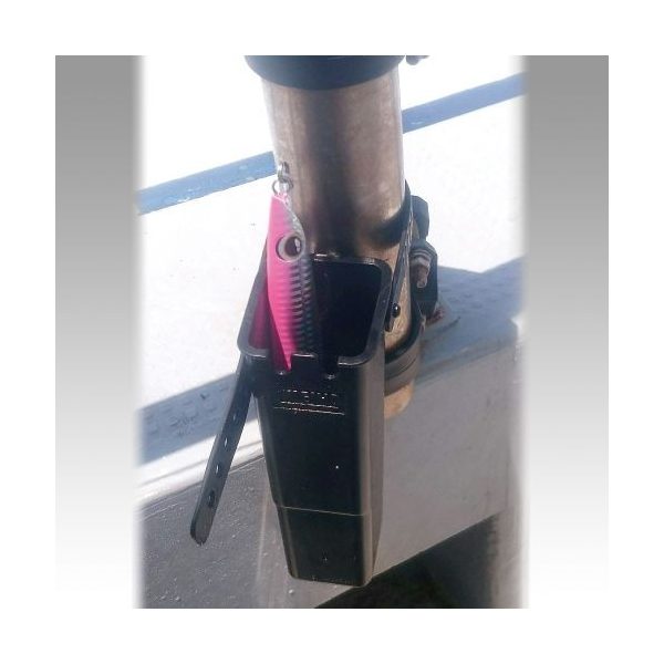 Meiho Lure holder BM horgász láda kiegészítő csalitartó fekete