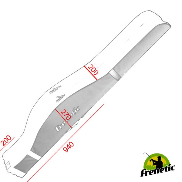 FRENETIC kétrészes merev bottáska UNKA 1,45m