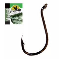   Frenetic horog FS601 extra erős black nikkel harcsás horog 8/0