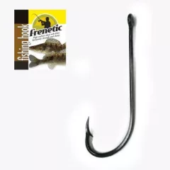   Frenetic horog FS608 black nikkel egyenes szárú süllős csukás 1/0
