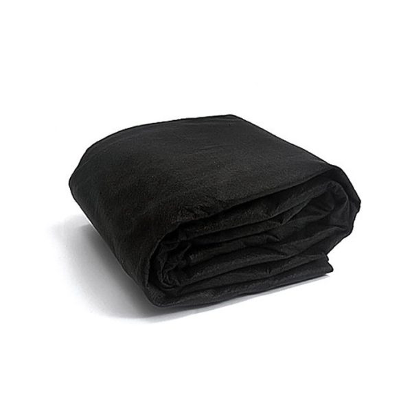 Geotextilia 100 g/m2 5,0 m széles fekete / m2
